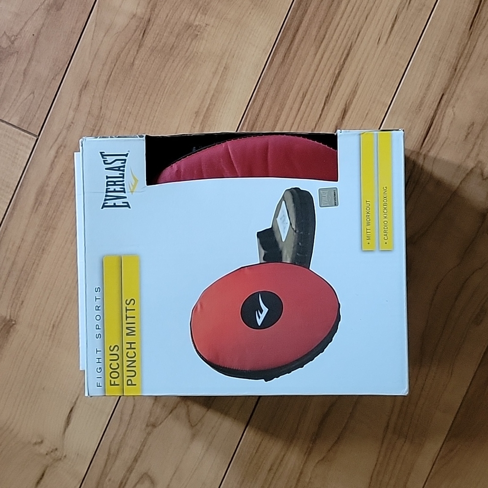 Everlast Punch Mitts Red/Black